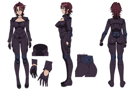 1girl lowres official_art reference_sheet tagme triage_x tsurugi_miki