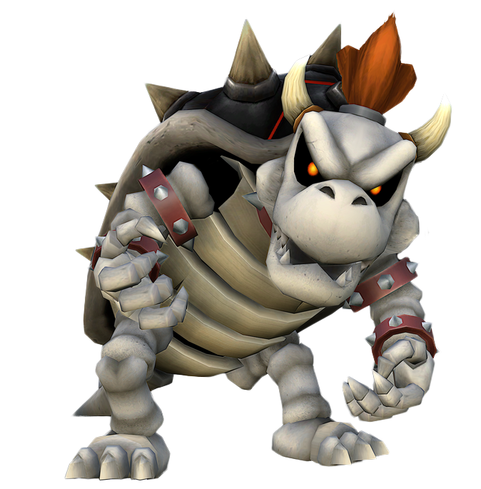 alternate_costume bowser dry_bowser mario_(series) new_super_mario_bros. new_super_mario_bros._2 nintendo project_m super_mario_bros._1 super_smash_bros. transparent_background