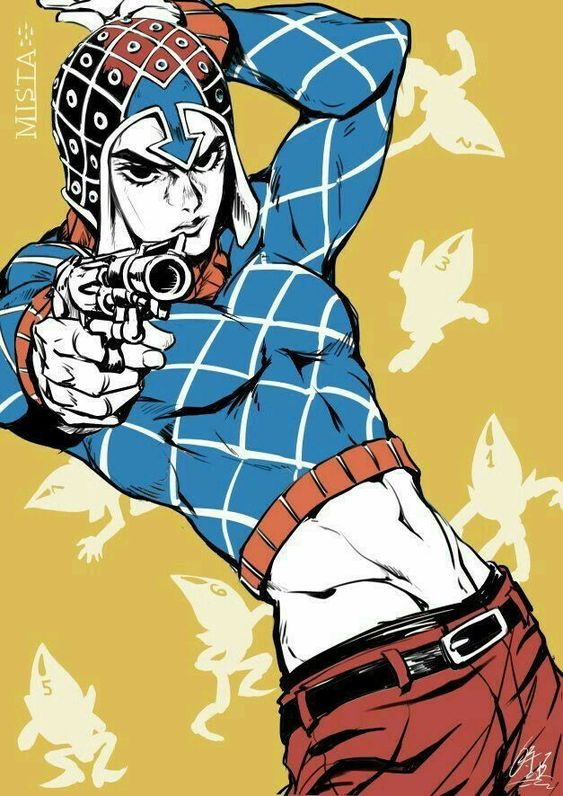 guido_mista jojo mista sex_pistols