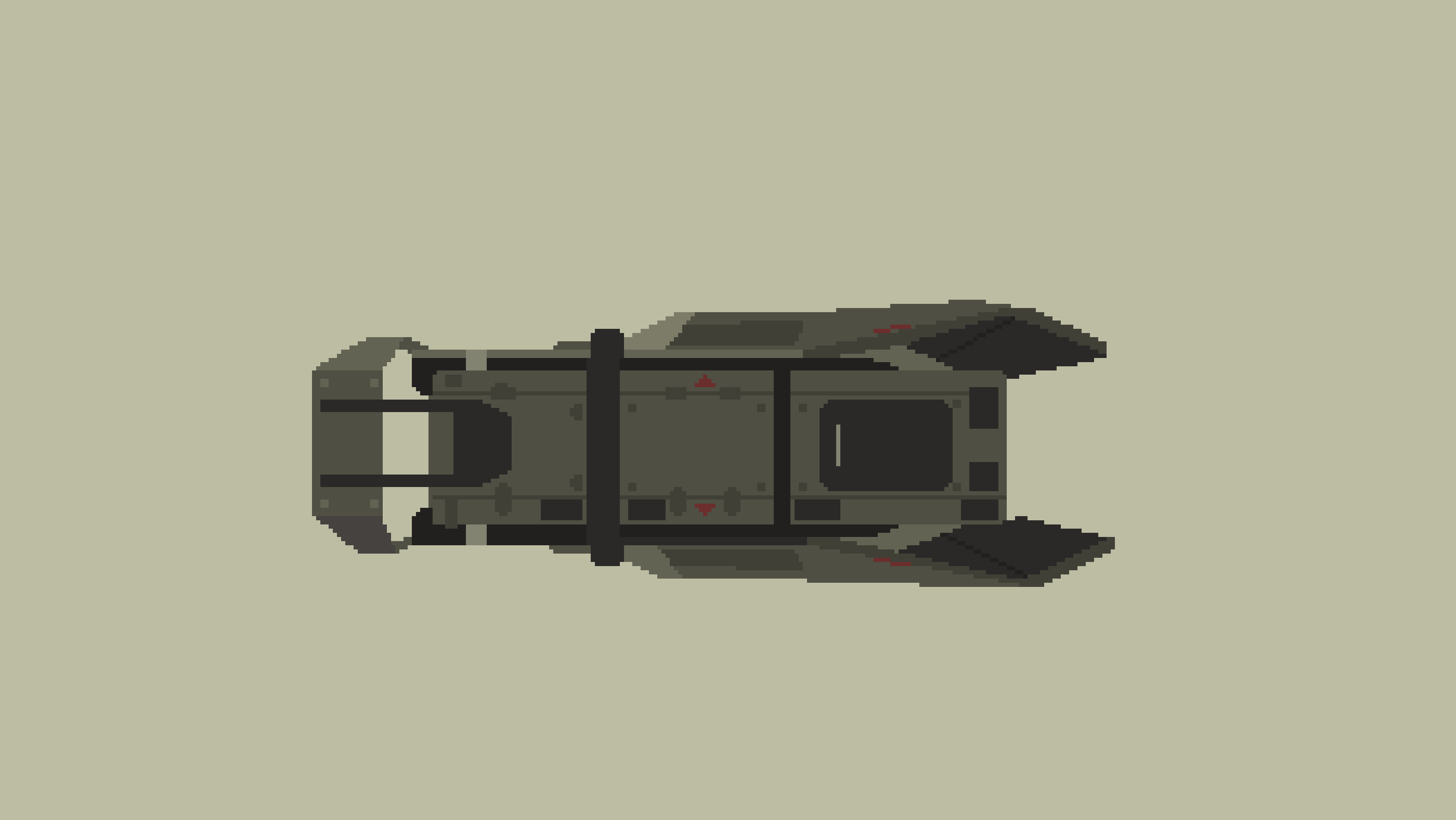 animated animated_gif battle_of_titans firing from_side highres ironbeta multishot_rocket_launcher pixel_art rocket_launcher simple_background tagme weapon
