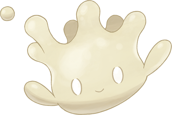artist_request closed_mouth full_body gen_8_pokemon milcery nintendo no_humans official_art pokemon pokemon_(creature) pokemon_focus pokemon_swsh smile solo third-party_source transparent_background white_eyes