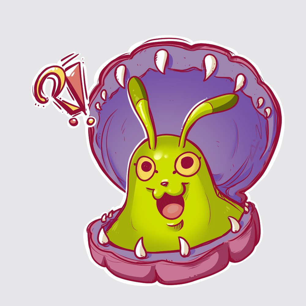 digimon digimon_(creature) open_mouth shakomon smile solo tongue