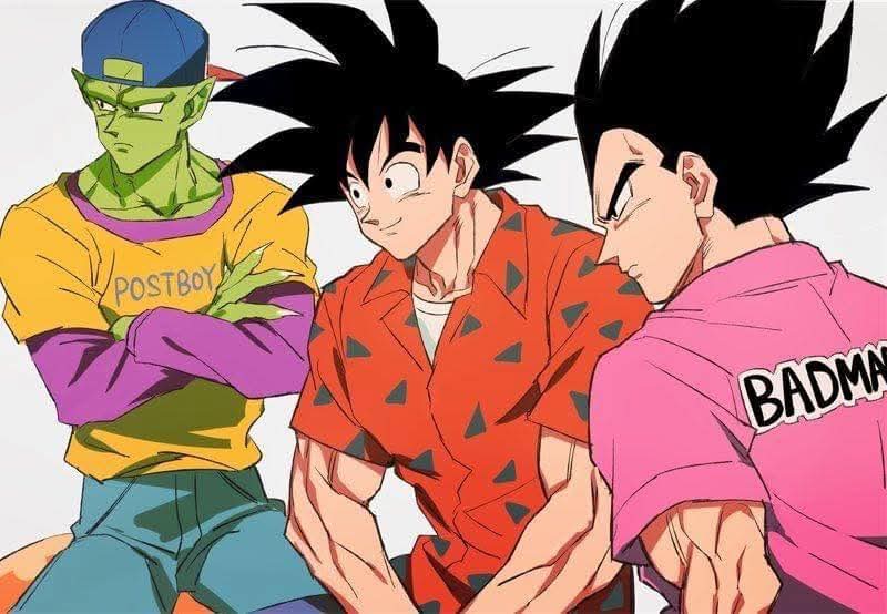 dragonball_z piccolo rap son_goku vegeta