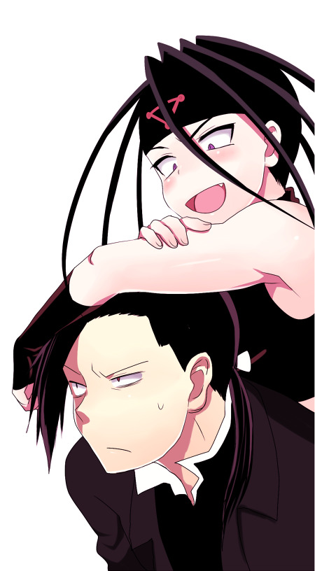2boys androgynous envy_(fma) fullmetal_alchemist greed_(fma) ling_yao multiple_boys tagme yaoi