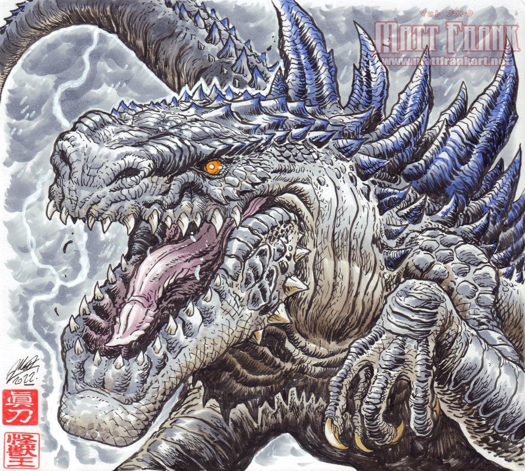 giant giant_monster godzilla:_the_series godzilla_(series) kaiju matt_frank tri-stars yellow_eyes zilla