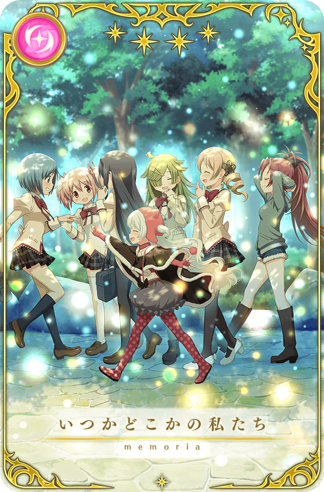 6+girls akemi_homura aki_mabayu animal_ear_headwear animal_ears antenna_hair arms_behind_head artist_request back_bow bag beanie black_bow black_cloak black_hair black_hairband black_pantyhose black_skirt black_socks blonde_hair blue_eyes blue_hair blue_shorts blunt_bangs blunt_ends boots bow bow_skirt bowtie brown_boots brown_shoes bubble_skirt card_(medium) cat_ears choker clenched_hand cloak closed_eyes closed_mouth cobblestone collared_shirt day denim denim_shorts drill_hair earflap_beanie fake_animal_ears fingerless_gloves fist_pump flower_hairpin forest frilled_skirt frills from_behind from_side full_body fur-trimmed_cloak fur-trimmed_shorts fur_trim game_cg gloves green_hair green_jacket grey_bag grey_skirt grin hair_bow hair_ornament hair_over_one_eye hair_ribbon hair_through_headwear hairband hairclip hand_on_own_chin hand_up happy hat high_collar high_heel_boots high_heels holding holding_bag hood hood_down hooded_jacket jacket jewelry juliet_sleeves kaname_madoka knee_boots kneehighs lace lace-trimmed_shirt lace-trimmed_sleeves lace_trim light_blush light_particles long_hair long_sleeves looking_at_another magia_record:_mahou_shoujo_madoka_magica_gaiden magical_girl mahou_shoujo_madoka_magica messy_hair midriff miki_sayaka miniskirt mitakihara_school_uniform momoe_nagisa momoe_nagisa_(magical_girl) multiple_girls nature official_art open_mouth outdoors outstretched_arms outstretched_hand pantyhose picture_frame pink_choker pink_eyes pink_gloves pink_hair pink_hat plaid_clothes plaid_skirt pleated_skirt pocket pointy_nose polka_dot_footwear ponytail puffy_sleeves pumps red_boots red_bow red_bowtie red_hair red_ribbon ribbon ring rock rubber_boots sakura_kyoko school_bag school_uniform shirt shoes short_hair short_shorts short_twintails shorts skirt smile socks star_(symbol) straight_hair suspender_skirt suspenders tareme thigh_boots thighhighs tomoe_mami translated tree twin_drills twintails two_side_up unmoving_pattern uwabaki very_long_hair walking wavy_hair white_hair white_shoes white_sleeve_cuffs white_thighhighs yellow_bow yellow_shirt zettai_ryouiki