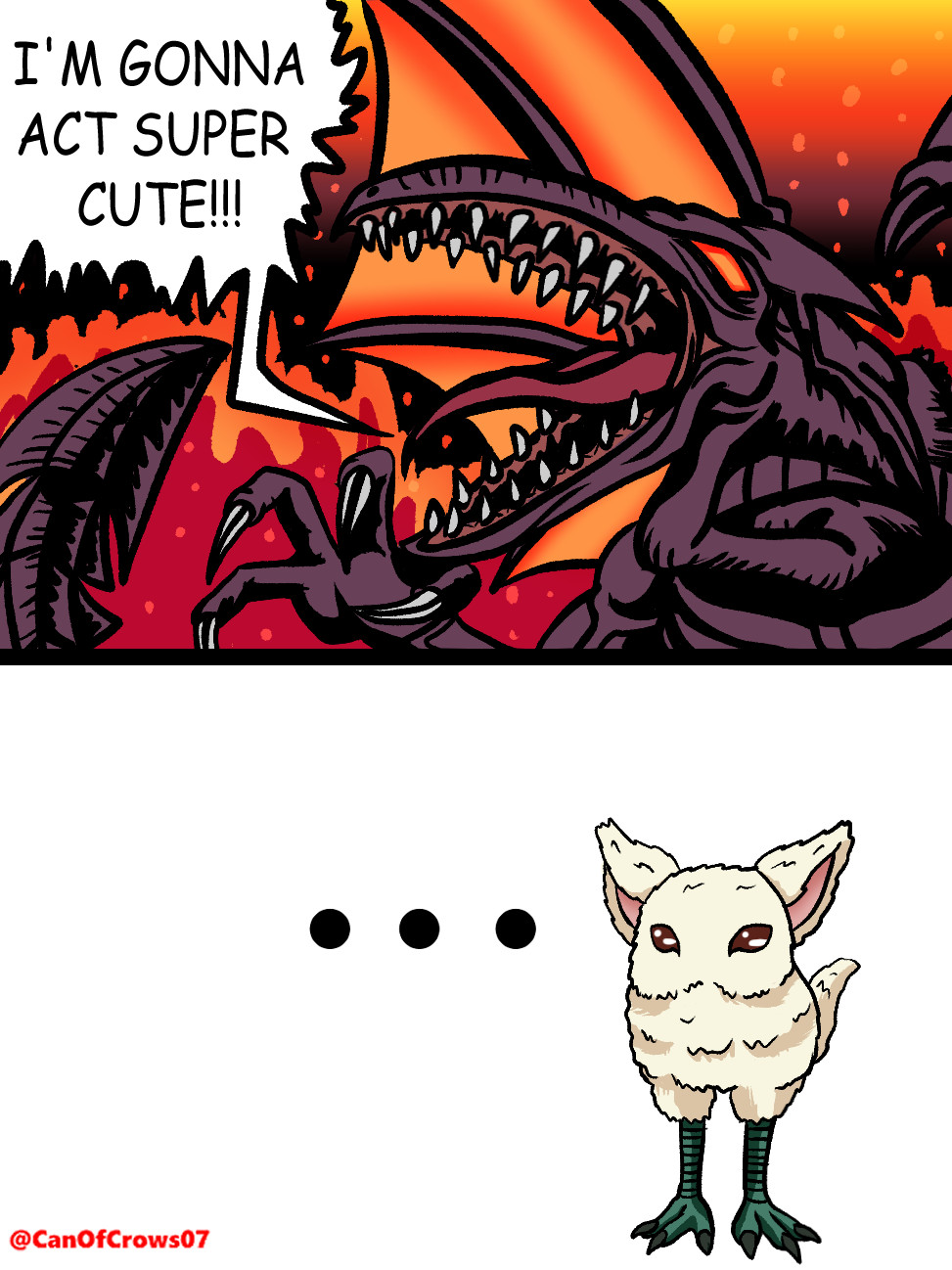 canofcrows07 highres little_birdy meme metroid metroid:_other_m nintendo ridley text_focus