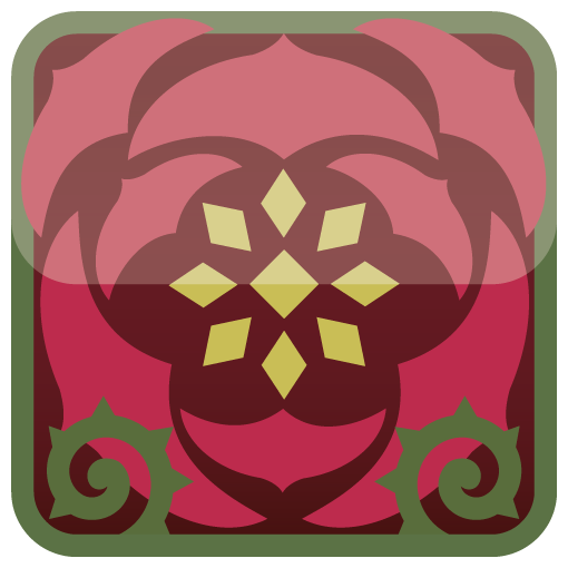 digimon digimon_universe:_appli_monsters icon_(computing) no_humans prism rosemon symbol thorns tiferet