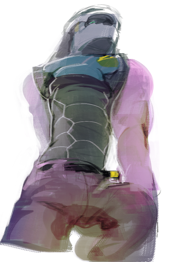 1boy arms_(game) cowboy_shot green_eyes helmet kid_cobra nintendo pants shanty_(mattariino) solo white_background