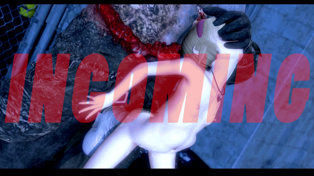 1girl 3d animated animated_gif blonde_hair bottomless breasts forced from_behind hanzohatori loli looping_animation monster nipples rape resident_evil resident_evil_2 resident_evil_6 rough_sex sex sherry_birkin short_hair size_difference small_breasts stomach_bulge ugoira uncensored vaginal