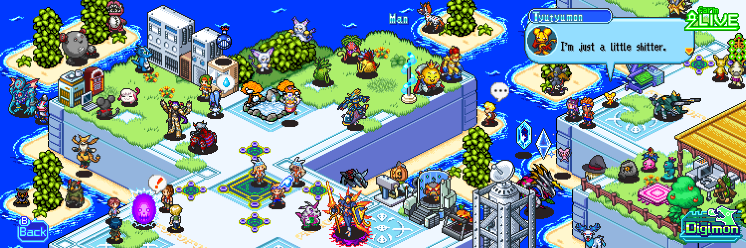 archnemon armor babydmon bigmamemon bokomon bombernanimon bombmon bug chaosseadramon dagomon daimon_masaru_(digimon_savers) digimon ex-tyranomon ! falcomon falcomon_(digimon_savers) fujieda_yoshino ganvivormon glare_(digimon) gloves goromon grass hangyomon julia_(digimon) kingetemon koh_(digimon) kunemon mamemon meicrackmon meme moonmillenniumon moonmon moosemon mummymon neamon noguchi_ikuto ofanimon ofanimon_core phascomon pixel_art princemamemon psychemon pumpmon pyocomon redvegimon sayo_(digimon) shootingstarmon shoutmon_(blue) shurimon skull soulmon surfimon tailmon thoma_h._norstein tree tyumon tyutyumon unimon vegimon waruseadramon water wezengammamon wings xiaomon zassoumon