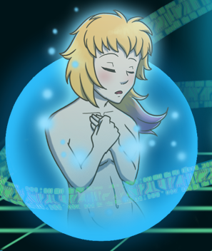 1girl abnormallynice ahoge alternate_universe biomerge blonde_hair blush breasts character_request clenched_hand closed_eyes collarbone completely_nude convenient_censoring covering_breasts covering_privates digimon digimon_tamers energy expressionless eyelashes female_focus floating_hair fusion gradient_hair groin hands_on_own_chest hands_up long_hair matrix_evolution medium_breasts messy_hair multicolored_hair navel neck nude open_mouth original out-of-frame_censoring own_hands_together sidelocks stomach third-party_edit topless_female topless_frame unworn_clothes upper_body