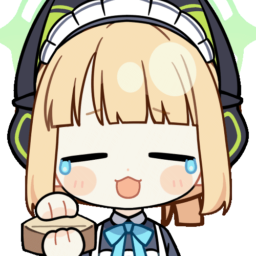 1girl :3 :d animal_ear_headphones animal_ears animated animated_gif apron aqua_bow aqua_bowtie black_dress blonde_hair blue_archive blunt_bangs blunt_ends blush_stickers bow bowtie cat_ear_headphones cat_ears chibi chunye_haruya closed_eyes collared_dress commission contrast_collar dot_nose dress empty_wallet facing_viewer fake_animal_ears green_halo halo headphones holding holding_wallet lowres maid maid_apron maid_headdress midori_(blue_archive) midori_(maid)_(blue_archive) missing_commentary official_alternate_costume official_alternate_hairstyle open_mouth ponytail second-party_source short_hair sidelocks simple_background smile solo teardrop transparent_background upper_body wallet white_apron white_headdress