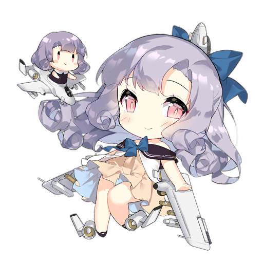 2girls :&gt; aircraft airplane airplane_hair_ornament airplane_wing airstrike_fairy_(girls&#039;_frontline) bare_shoulders black_dress black_shoes blue_ribbon blush blush_stickers bomber brown_dress chibi closed_mouth curly_hair dress fairy_(girls&#039;_frontline) full_body girls&#039;_frontline hair_ribbon jet_engine long_hair military_vehicle multiple_girls neck_ribbon off-shoulder_dress off_shoulder official_art ribbon saru shoes simple_background smile third-party_source transparent_background winged_footwear |_|