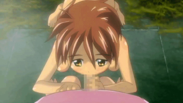2boys androgynous animated animated_gif asking_a_question barefoot blush boku_no_pico bottomless brown_hair censored chico_(boku_no_pico) crossdressing crossdressing_(mtf) fellatio hand_on_own_hip kneeling kodomo_doushi looking_at_viewer male_focus multiple_boys open_mouth oral penis pico_(boku_no_pico) pov saliva short_hair shota smile talking text_focus trap yaoi