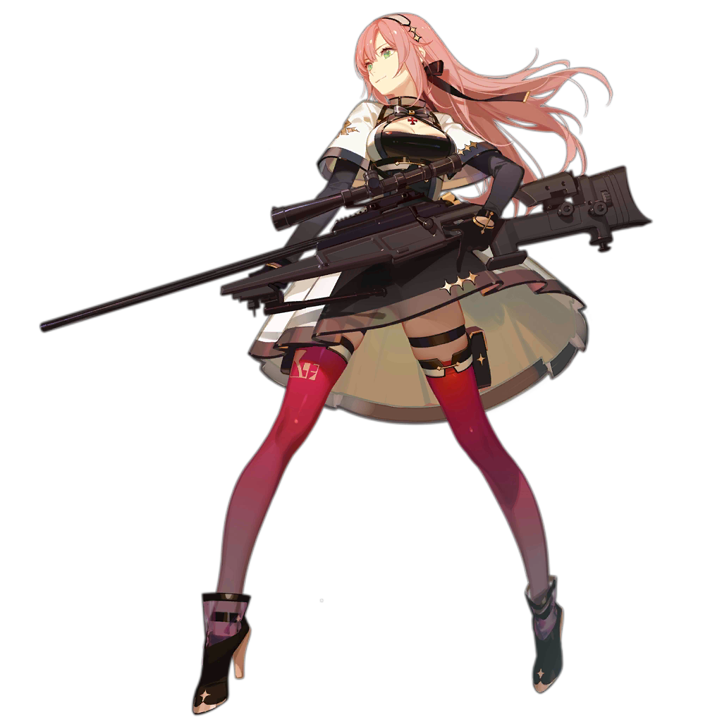 1girl ankle_boots ask_(askzy) black_boots black_dress black_gloves blaser_r93 bolt-action_rifle bolt_action boots breasts capelet cleavage closed_mouth cross diamond_(shape) diamond_hair_ornament dress female_focus floating_hair full_body girls&#039;_frontline gloves green_eyes gun hair_between_eyes hair_ornament hair_ribbon headdress high_heel_boots high_heels holding holding_gun holding_weapon long_sleeves looking_afar official_art pink_hair pouch prototype_design r39_(girls_frontline) r93_(girls&#039;_frontline) red_thighhighs ribbon rifle see-through_clothes sidelocks skindentation smile sniper_rifle solo standing straight-pull_rifle straight_pull thigh_strap thighhighs thighs transparent_background trigger_discipline weapon