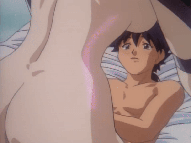 1990s_(style) 1998 1boy 1girl age_difference android animated animated_gif ass breasts gynoid hetero huge_ass incest kei_(spaceship_agga_ruter) mother_and_son navel nude retro_artstyle spaceship_agga_ruter stomach tagme taiyo_(spaceship_agga_ruter) tutorial