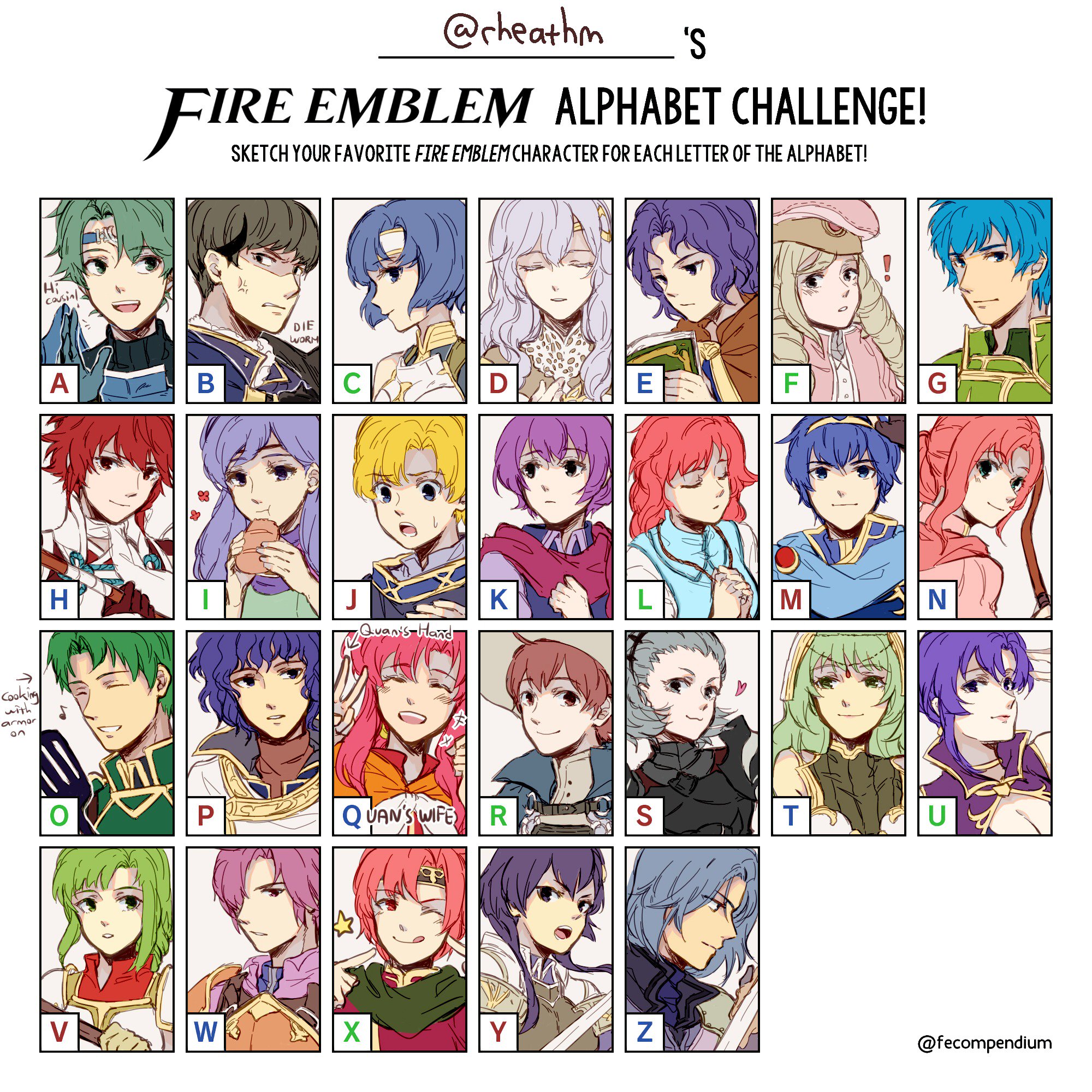 alm_(fire_emblem) armor berkut_(fire_emblem) blue_eyes blue_hair blush catria_(fire_emblem) circlet deirdre_(fire_emblem) dress erk_(fire_emblem) ethlyn_(fire_emblem) fire_emblem fire_emblem:_genealogy_of_the_holy_war fire_emblem:_mystery_of_the_emblem fire_emblem:_new_mystery_of_the_emblem fire_emblem:_path_of_radiance fire_emblem:_the_blazing_blade fire_emblem:_the_sacred_stones fire_emblem_echoes:_shadows_of_valentia fire_emblem_fates fire_emblem_heroes forrest_(fire_emblem) geoffrey_(fire_emblem) green_eyes green_hair headband highres hinoka_(fire_emblem) ilyana_(fire_emblem) jubelo_(fire_emblem) katarina_(fire_emblem) lena_(fire_emblem) light_purple_hair long_hair marth_(fire_emblem) multiple_boys multiple_girls nintendo norne_(fire_emblem) open_mouth oscar_(fire_emblem) pelleas_(fire_emblem) purple_eyes purple_hair quan_(fire_emblem) red_eyes red_hair rheamii ricken_(fire_emblem) short_hair smile sophie_(fire_emblem) tatiana_(fire_emblem) tiara ursula_(fire_emblem) vanessa_(fire_emblem) wolf_(fire_emblem) xane_(fire_emblem) yuzu_(fire_emblem) zihark_(fire_emblem)