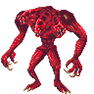 chattur&#039;gha_horror claws eternal_darkness:_sanity&#039;s_requiem horror_(eternal_darkness:_sanity&#039;s_requiem) jushi_yamori_(resin_gecko) lowres monster multiple_heads muscular nintendo pixel_art resized silicon_knights teeth upscaled waifu2x