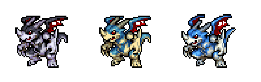 aerov-dramon aerov-dramon_black claws digimon digimon_(creature) dragon horns masteraerov-dramon official_art red_eyes sprite sprite_art tail wings