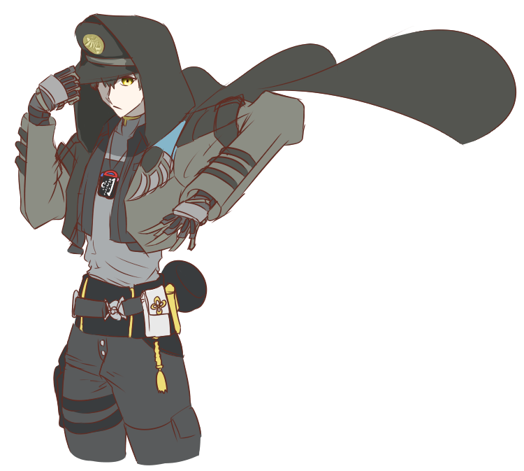 black_cape black_gloves black_hair black_hat black_jacket black_pants cape cloak floating_cape gloves grey_shirt hat hood hooded_cloak jacket jewelry male_rover_(wuthering_waves) metal_gloves necklace open_clothes open_jacket pangu_terminal_(wuthering_waves) pants pouch punishing:_gray_raven rover_(wuthering_waves) seven_rain shirt solo thigh_pouch white_background wuthering_waves yellow_eyes