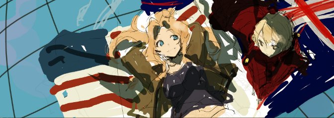 10s 2girls american_flag arm_support arms_behind_head bad_id bad_twitter_id blonde_hair darjeeling_(girls_und_panzer) girls_und_panzer kay_(girls_und_panzer) long_hair lying midriff multiple_girls naye on_back on_stomach sketch union_jack
