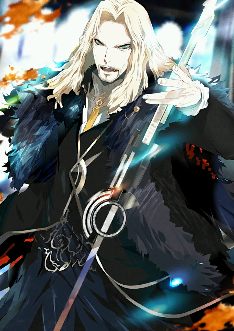 1boy beard berserker_(fate/grand_order) facial_hair fate/apocrypha fate/grand_order fate_(series) green_eyes long_hair looking_at_viewer maeda_hirotaka male_focus official_art open_mouth resized solo upscaled vlad_iii_(fate/apocrypha) waifu2x white_hair