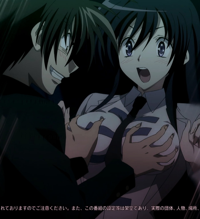 breasts embarrassed female_pervert grabbing_another&#039;s_breast groping groping_breast kenzen_robo_daimidaler large_breasts pervert sonan_kyouko
