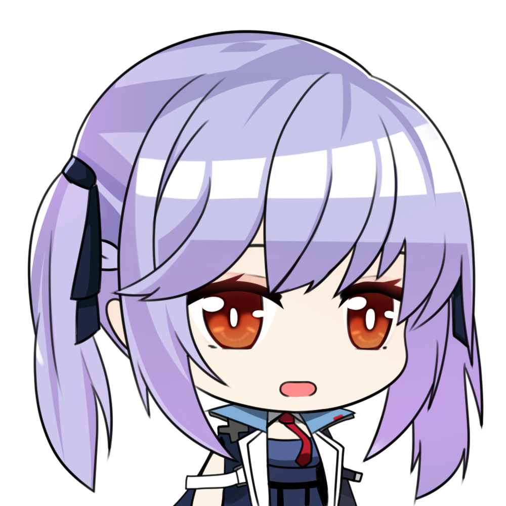 1girl akaoni_(zumt3548) azur_lane blue_cloak blue_dress blue_ribbon breasts chibi cloak collared_cloak collared_dress commentary_request dress essex_(azur_lane) essex_face eyelashes hair_ribbon long_bangs necktie open_cloak open_clothes open_mouth orange_eyes purple_hair red_necktie ribbon simple_background small_breasts solo twintails white_background white_dress