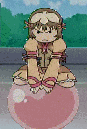 00s 1girl angry animated animated_gif anime_screenshot female_focus lowres meme neta outdoors re_mii solo talking zoids zoids_genesis