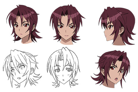 1girl lowres official_art reference_sheet tagme triage_x tsurugi_miki