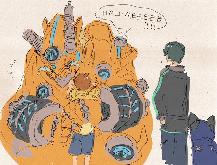 appmon bootmon digimon digimon_universe:_appli_monsters garmmy hackmon_(appmon) katsura_hajime katsura_rei