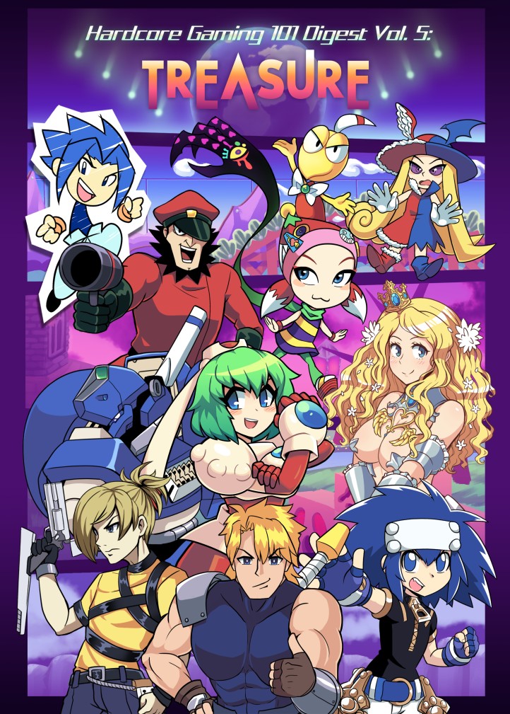 bakuretsu_muteki_bangai-o book_cover code_of_princess dynamite_headdy dynamite_headdy_(character) guardian_heroes gunstar_heroes marina_liteyears namco panzer_bandit rakugaki_showtime saki_(sin_and_punishment) samuel_han shyna_nera_shyna silhouette_mirage sin_and_punishment sinna_neutlarva_sinner smash_daisaku_(gunstar_heroes) solange_blanchefleur_de_luxe stretch_panic yuke_yuke!!_trouble_makers