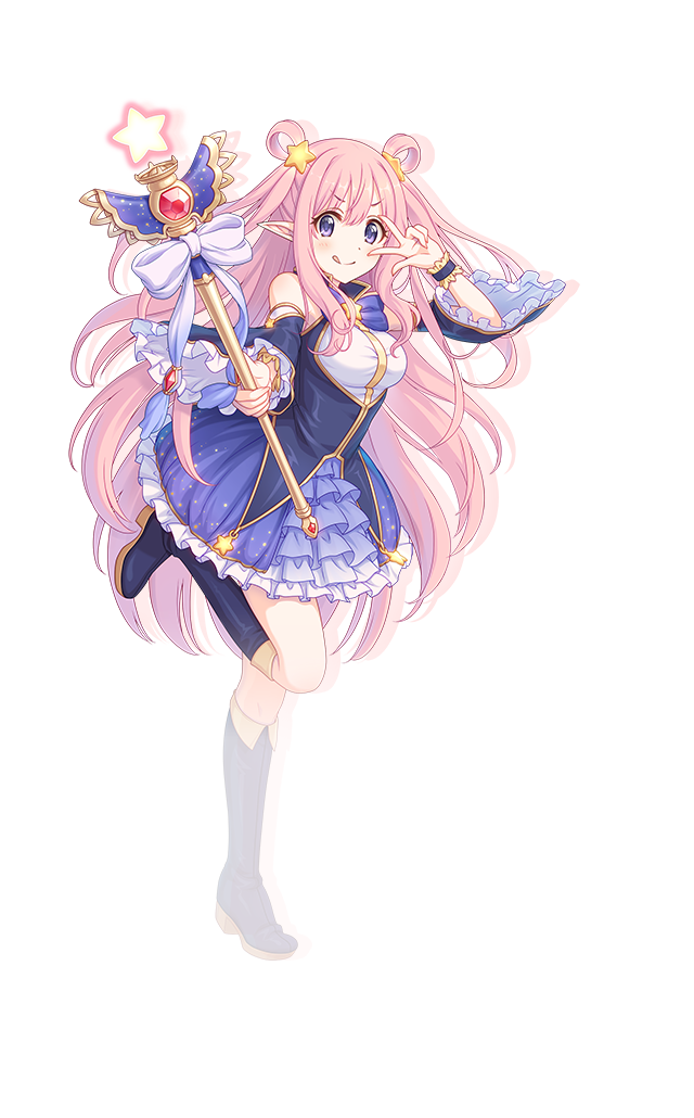 1girl :q bare_shoulders blue_boots blue_wrist_cuffs blush boots breasts detached_sleeves dress drop_shadow elf frilled_cuffs frilled_dress frills full_body hair_rings hand_up hatsune_(princess_connect!) holding holding_wand knee_boots long_hair looking_at_viewer medium_breasts official_art outstretched_arm pointy_ears princess_connect! purple_dress simple_background sleeveless sleeveless_dress smile solo standing standing_on_one_leg tachi-e tongue tongue_out transparent_background v-shaped_eyebrows very_long_hair w w_over_eye wand wide_sleeves wrist_cuffs