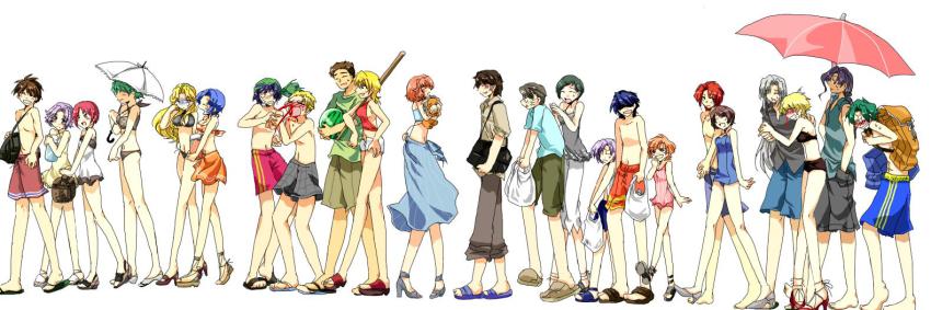 6+girls alion_lucada altis_tarl annotated aya_kobayashi banpresto beach bikini blood brooklyn_luckfield character_request eita_nadaka eun_hyojin everyone fernando_albark folka_albark food fruit hayas_(duster) katina_tarask kouta_azuma kusuha_mizuha lalia latune_subbota lefina_enfield leona_garstein mai_kobayashi maythis_mark multiple_girls nosebleed russel_bagman ryuusei_date sandals shorts shouko_azuma skirt stuffed_animal stuffed_toy super_robot_wars super_robot_wars_original_generation super_robot_wars_original_generation_gaiden swimsuit tasuku_shinguji tetsuya_onodera tis_(srw) umbrella watermelon