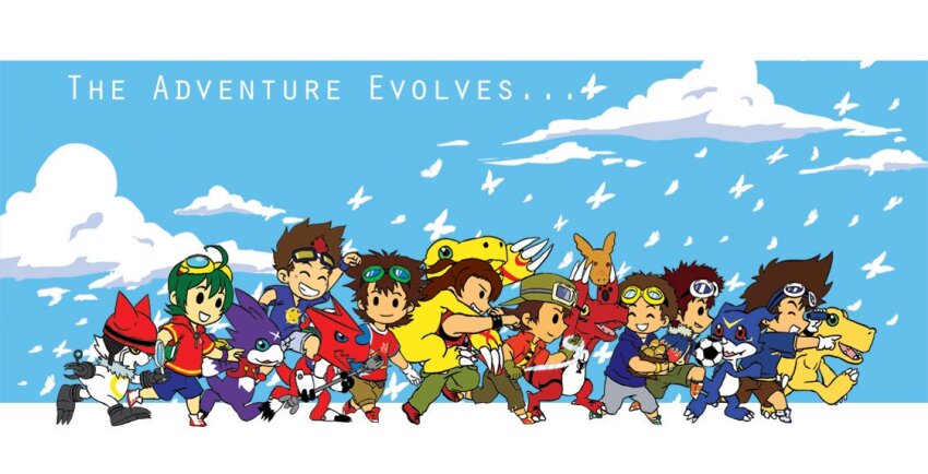 agumon agumon_(digimon_savers) akashi_tagiru appmon daimon_masaru_(digimon_savers) digimon digimon_adventure digimon_adventure_02 digimon_frontier digimon_savers digimon_tamers digimon_universe:_appli_monsters digimon_xros_wars digimon_xros_wars:_toki_wo_kakeru_shounen_hunter-tachi gatchmon guilmon gumdramon kanbara_takuya kudou_taiki matsuda_takato motomiya_daisuke shinkai_haru shoutmon_king_ver. v-mon yagami_taichi
