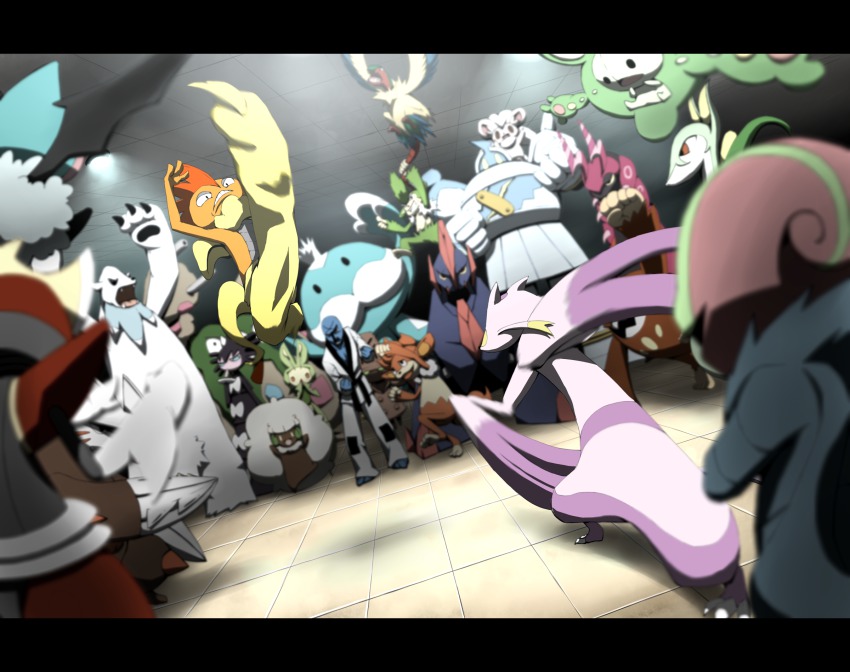 10s accelgor archeops beartic beheeyem bisharp cinccino darmanitan excadrill garbodor gen_5_pokemon gigalith golurk gothitelle highres jellicent leavanny mienshao nikawa_99-do nintendo perspective pokemon pokemon_(creature) pokemon_bw reuniclus sawk scolipede scrafty serperior simisage simisear swoobat whimsicott