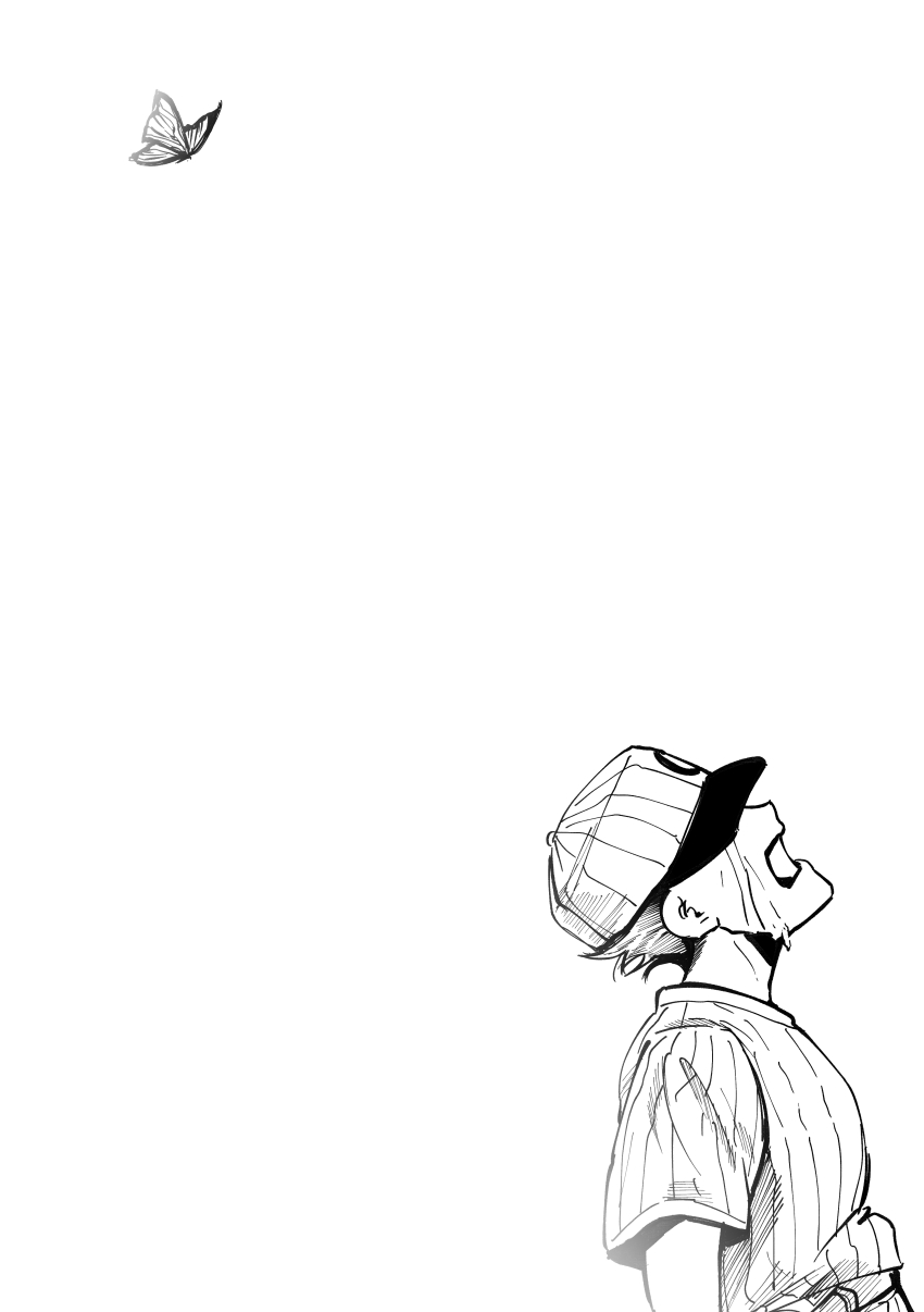 1boy absurdres baseball_cap baseball_uniform bug butterfly commentary_request crying emporio_alnino from_side greyscale hat highres insect jojo_no_kimyou_na_bouken kimeohandream korean_commentary male_focus monochrome open_mouth solo sportswear stone_ocean streaming_tears tears upper_body