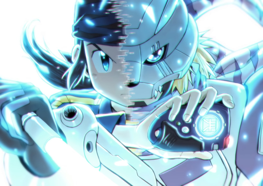 bad_id bad_source bad_twitter_id digimon digimon_(creature) digimon_frontier minamoto_kouji spirit_evolution tagme wolfmon