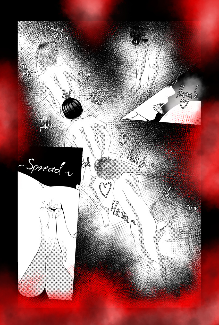 2021 age_difference ainilingus anal anal_fingering anus ass bad_tag comic death_note fingering group_sex human_centipede l_(death_note) mello_(death_note) near_(death_note) older_male_and_younger_male orgasm orgy rectum saliva sex_party shota shota_on_shota teenage_boy_and_younger_boy uncensored yaoi