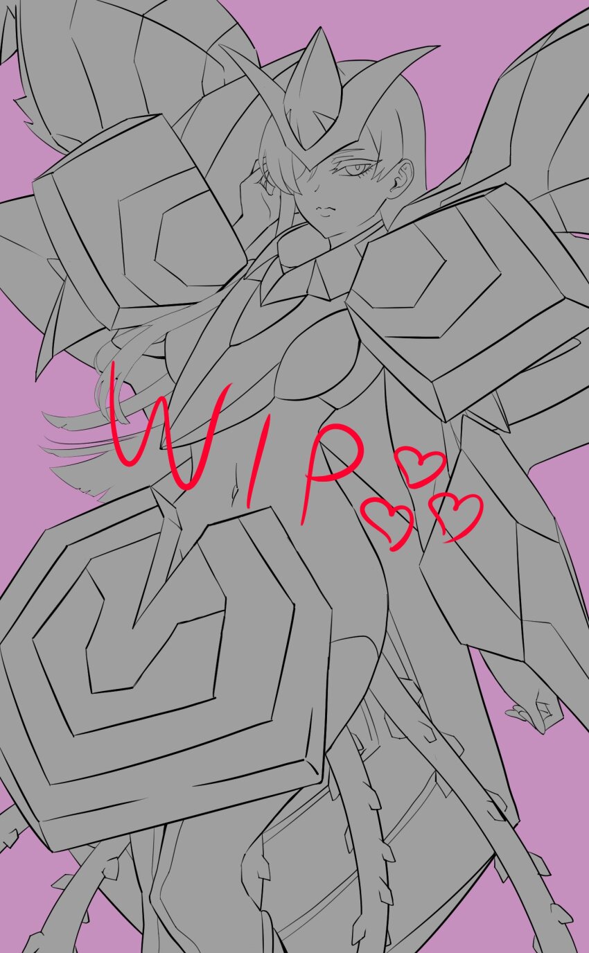 1girl absurdres armor digimon female_focus highres looking_at_viewer personification solo tentacles yggdrasill_(digimon) yggdrasill_7d6