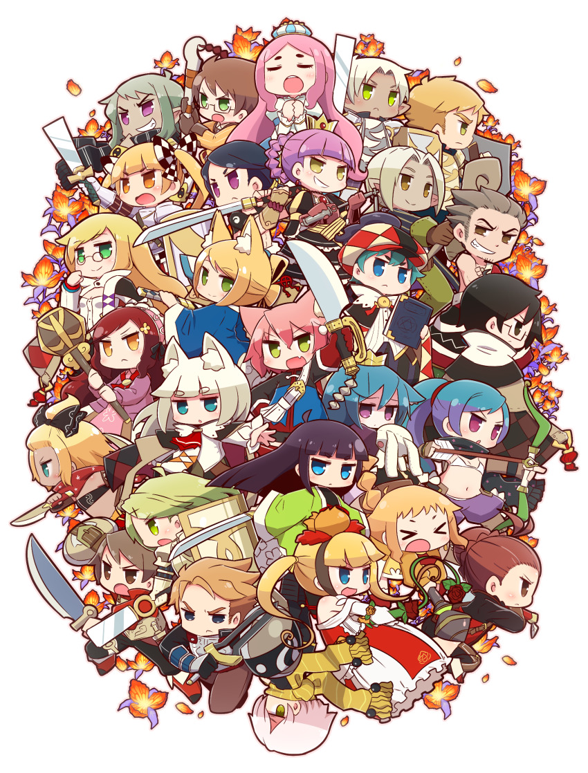 &gt;:( &gt;_&lt; 6+boys 6+girls 7th_dragon 7th_dragon_(series) :&lt; :d :o abs absurdres ahoge alusha_(7th_dragon) animal_ear_fluff animal_ears antenna_hair aqua_hair ares_(7th_dragon) arm_up armor arrow_(projectile) backpack bag bandeau bare_arms bare_shoulders belt belt_buckle berich_(7th_dragon) bike_shorts bikini bikini_top_only black-framed_eyewear black_bandeau black_bodysuit black_bow black_coat black_dress black_eyes black_gloves black_hair black_hairband black_jacket black_legwear black_pants black_scarf black_shorts blonde_hair blue_dress blue_eyes blue_hair blue_jacket blue_pants blunt_bangs blush bodysuit book boon_(7th_dragon) boots bow bow_(weapon) braid breastplate breasts brown_belt brown_eyes brown_footwear brown_gloves brown_hair brown_jacket brown_pants bubble_skirt buckle cabbie_hat cape cat_ears character_request checkered_bow checkered_cape checkered_clothes checkered_hat closed_eyes closed_mouth coat collarbone crossed_arms crown dagger dark-skinned_male dark_elf dark_skin dress dual_wielding elbow_gloves elf eustis_(7th_dragon) fang fighter_(7th_dragon) fighting_stance floro_(7th_dragon) flower fox_ears fringe_trim frown gassan_(7th_dragon) gauntlets glasses glast_(7th_dragon) gloves green_eyes green_hair green_pants grin grion_(7th_dragon) hair_between_eyes hair_bobbles hair_bow hair_bun hair_flower hair_ornament hairband hand_on_own_hip hand_up hands_up haori harukara_(7th_dragon) hat hatch_(7th_dragon) healer_(7th_dragon) highres holding holding_arrow holding_book holding_bow_(weapon) holding_dagger holding_knife holding_shield holding_staff holding_sword holding_weapon holding_whip hugging_object ikurakun_(7th_dragon) jacket japanese_clothes jericho_(7th_dragon) juliet_sleeves katana kate_(7th_dragon) kevin_(7th_dragon) knee_boots knife knight_(7th_dragon) leo_(7th_dragon) long_hair long_sleeves low_ponytail mage_(7th_dragon) maron_(7th_dragon) melk_(7th_dragon) mini_crown mini_hat moiko_(7th_dragon) mol_(7th_dragon) momomeno_(7th_dragon) multicolored_hair multiple_boys multiple_girls naga_u namuna_(7th_dragon) navel off_shoulder one_side_up open_clothes open_coat open_jacket open_mouth orange_eyes orange_flower orange_pants outstretched_arm own_hands_together pants parted_lips petals pince-nez pink_hair pink_hairband pink_skirt pointy_ears ponytail princess_(7th_dragon) profile puffy_pants puffy_short_sleeves puffy_sleeves purple_eyes purple_hair purple_jacket purple_pants purple_shirt ran_(7th_dragon) ready_to_draw red_flower red_footwear red_gloves red_hair red_jacket red_pants red_rose red_scarf red_shirt rogue_(7th_dragon) rosary_(7th_dragon) rose samurai_(7th_dragon) sandals scarf semi-rimless_eyewear sharuru_(7th_dragon) sheath sheathed shield shirt shishimaru_(7th_dragon) short_eyebrows short_shorts short_sleeves shorts simple_background single_braid single_hair_bun skirt small_breasts smile sora_(7th_dragon) staff striped_clothes striped_jacket striped_pants striped_scarf striped_skirt stuffed_animal stuffed_rabbit stuffed_toy swimsuit sword thick_eyebrows thigh_boots thighhighs thighhighs_under_boots topless_male twintails two-handed two-tone_hair under-rim_eyewear v-shaped_eyebrows vambraces vanessa_(7th_dragon) vertical-striped_clothes vertical-striped_jacket vertical-striped_pants vertical-striped_scarf vertical-striped_skirt very_long_hair weapon whip white_background white_belt white_bikini white_gloves white_hair white_jacket white_pants white_shirt white_skirt wide_sleeves yac_(7th_dragon) yellow_flower yellow_scarf yellow_skirt