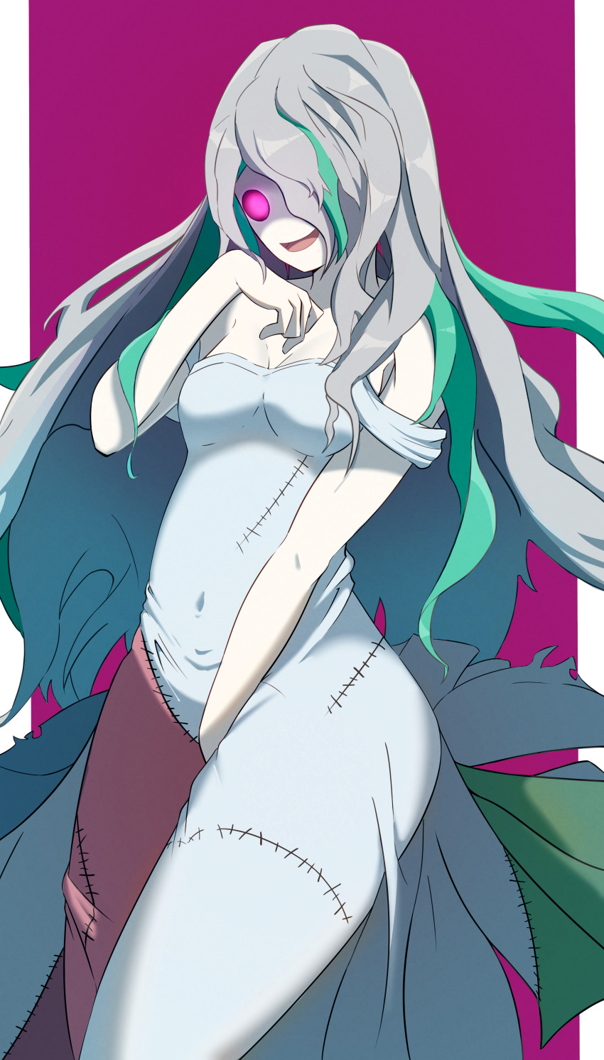 1girl breasts cowboy_shot eiryu33 fairy_(grimms_notes) grimms_notes pink_eyes solo
