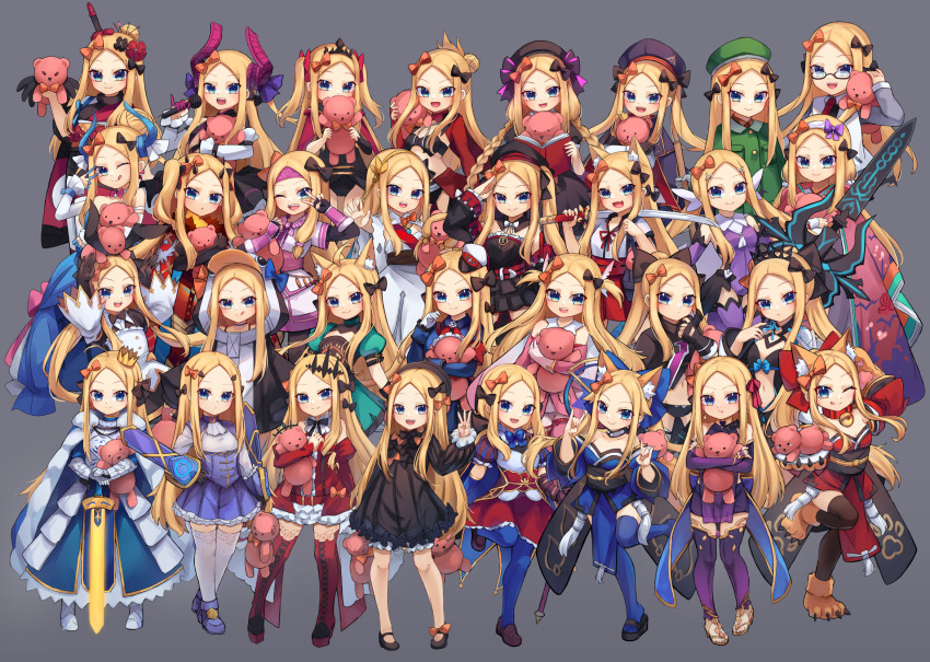 1girl abigail_williams_(fate) anastasia_(fate) anastasia_(fate)_(cosplay) artoria_caster_(fate) artoria_caster_(fate)_(cosplay) artoria_caster_(second_ascension)_(fate) artoria_pendragon_(fate) astolfo_(fate) astolfo_(saber)_(fate) astolfo_(saber)_(fate)_(cosplay) astolfo_(saber)_(third_ascension)_(fate) atalanta_(fate) atalanta_(fate)_(cosplay) baobhan_sith_(fate) baobhan_sith_(fate)_(cosplay) baobhan_sith_(first_ascension)_(fate) blonde_hair blue_eyes blush breasts chloe_von_einzbern chloe_von_einzbern_(archer_install) chloe_von_einzbern_(cosplay) closed_mouth commentary cosplay elizabeth_bathory_(cinderella)_(fate) elizabeth_bathory_(cinderella)_(fate)_(cosplay) elizabeth_bathory_(fate) elizabeth_bathory_(fate/extra) ereshkigal_(fate) ereshkigal_(fate)_(cosplay) fate/apocrypha fate/extra fate/extra_ccc fate/extra_ccc_fox_tail fate/grand_order fate/kaleid_liner_prisma_illya fate/stay_night fate_(series) forehead helena_blavatsky_(fate) helena_blavatsky_(fate)_(cosplay) helena_blavatsky_(third_ascension)_(fate) highres illyasviel_von_einzbern ishtar_(fate) jack_the_ripper_(fate/apocrypha) jack_the_ripper_(fate/apocrypha)_(cosplay) kama_(fate) kama_(fate)_(cosplay) kama_(first_ascension)_(fate) katsushika_hokusai_(fate) katsushika_hokusai_(fate)_(cosplay) leonardo_da_vinci_(fate) leonardo_da_vinci_(fate/grand_order) leonardo_da_vinci_(rider)_(fate) leonardo_da_vinci_(rider)_(fate)_(cosplay) long_hair looking_at_viewer lord_el-melloi_ii_case_files mash_kyrielight mash_kyrielight_(cosplay) meltryllis meltryllis_(fate) meltryllis_(swimsuit_lancer)_(fate) meltryllis_(swimsuit_lancer)_(fate)_(cosplay) meltryllis_(swimsuit_lancer)_(first_ascension)_(fate) melusine_(fate) melusine_(fate)_(cosplay) melusine_(second_ascension)_(fate) miya_(miyaruta) miyu_edelfelt miyu_edelfelt_(cosplay) miyu_edelfelt_(magical_girl) morgan_le_fay_(fate) morgan_le_fay_(fate)_(cosplay) morgan_le_fay_(third_ascension)_(fate) multiple_views nursery_rhyme_(fate) nursery_rhyme_(fate)_(cosplay) open_mouth osakabehime_(fate) osakabehime_(fate)_(cosplay) pantyhose parted_bangs paul_bunyan_(fate) paul_bunyan_(fate)_(cosplay) prisma_illya prisma_illya_(cosplay) reines_el-melloi_archisorte reines_el-melloi_archisorte_(cosplay) reines_el-melloi_archisorte_(second_ascension) saber_(fate) saber_(fate)_(cosplay) sitonai_(fate) sitonai_(fate)_(cosplay) small_breasts smile space_ishtar_(fate) space_ishtar_(fate)_(cosplay) space_ishtar_(third_ascension)_(fate) stuffed_animal stuffed_toy suzuka_gozen_(fate) suzuka_gozen_(fate)_(cosplay) tamamo_(fate) tamamo_cat_(fate) tamamo_cat_(fate)_(cosplay) tamamo_cat_(first_ascension)_(fate) tamamo_cat_(first_ascension)_(fate)_(cosplay) tamamo_no_mae_(fate)_(cosplay) tamamo_no_mae_(fate) teddy_bear