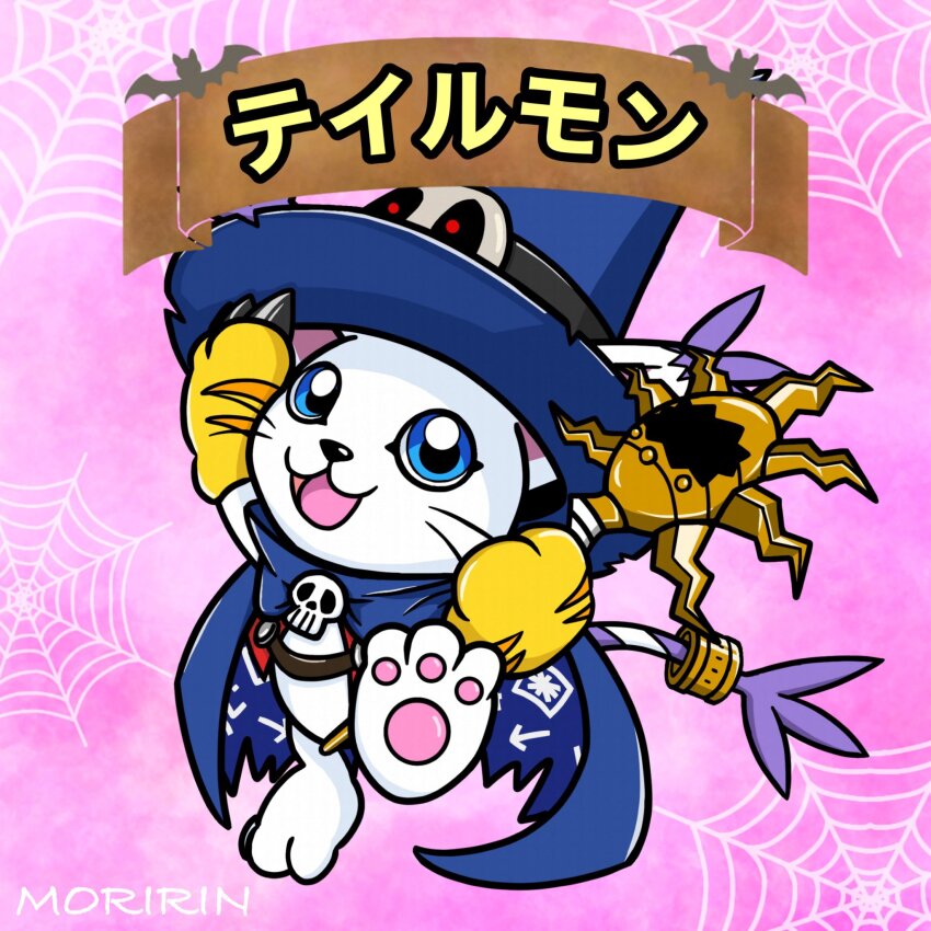animal_ears cat cat_ears cosplay digimon digimon_(creature) gloves highres holy_ring tail tailmon wizarmon wizarmon_(cosplay)