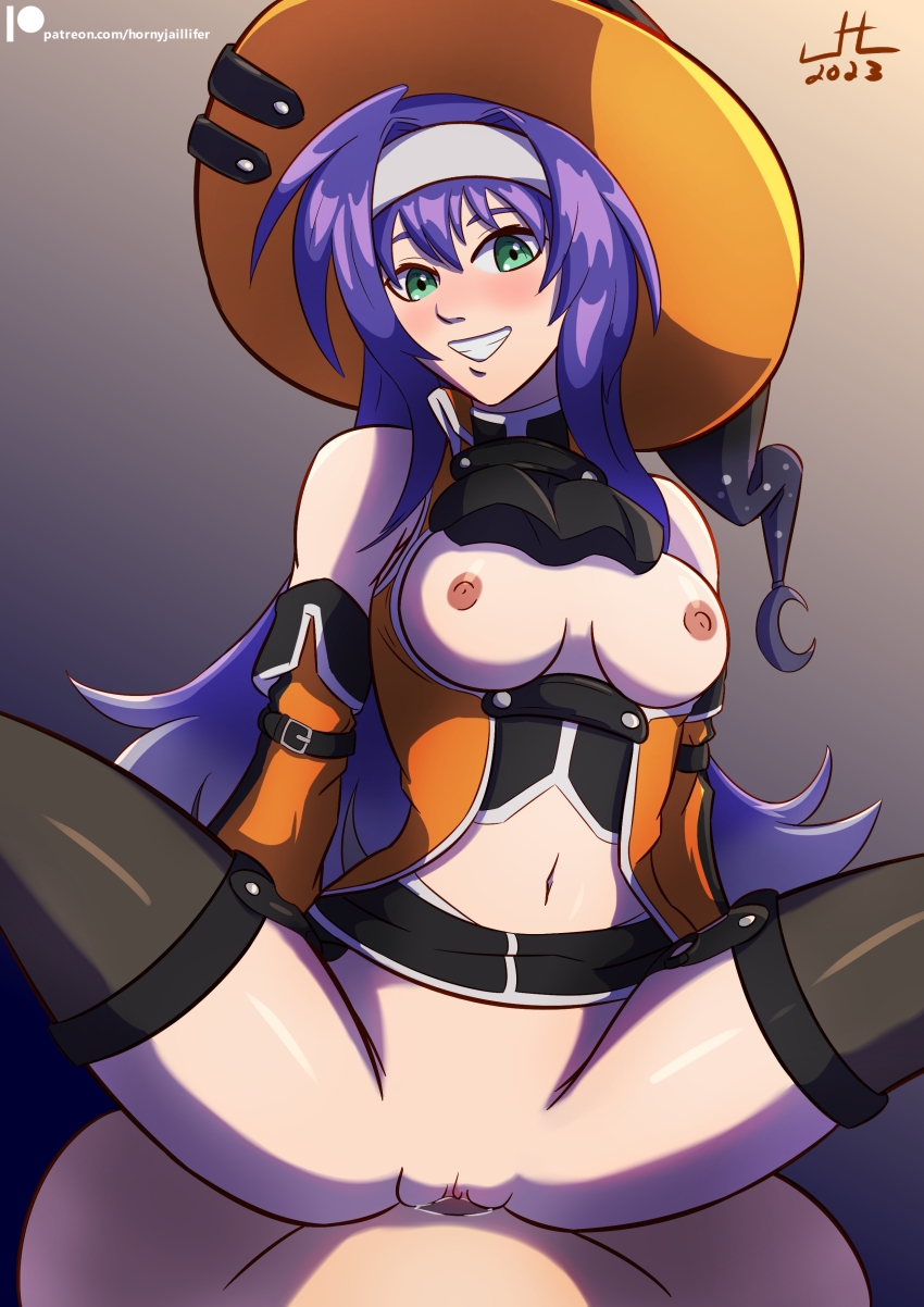 absurdres breasts fire_emblem fire_emblem:_path_of_radiance fire_emblem_heroes hat highres hornyjaillifer mia_(fire_emblem) mia_(halloween)_(fire_emblem) nintendo nipples tagme vaginal witch witch_hat