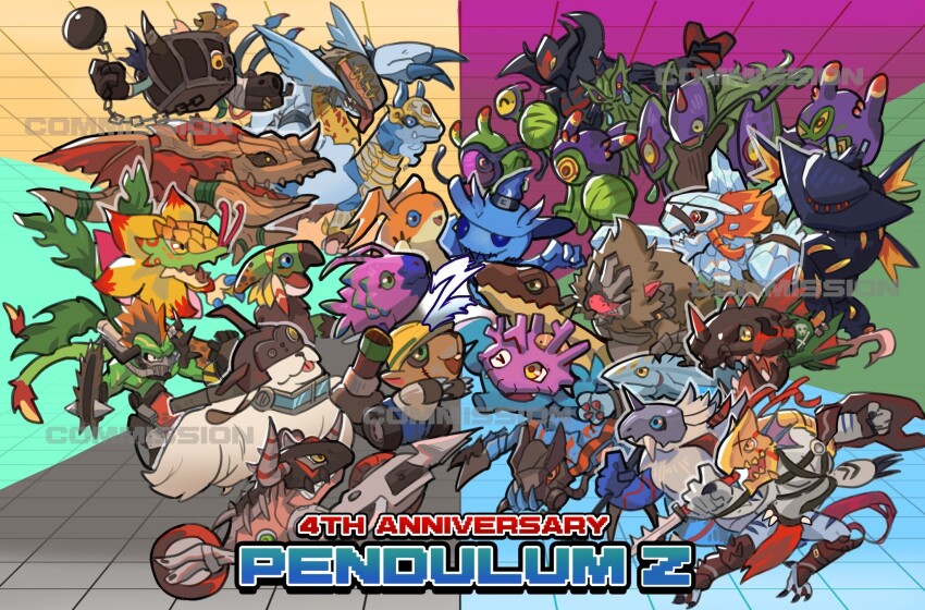 algomon algomon_adult algomon_baby_i algomon_baby_ii algomon_child algomon_perfect algomon_ultimate baboongamon baluchimon chain digimon digimon_(creature) donedevimon dragon entmon ghostmon gogmamon gusokumon highres horns junkmon komondomon machmon manticoremon marinchimairamon mimicmon nidhoggmon one-eyed patamon piranimon pomumon rebellimon regalecusmon sangomon sharp_teeth sunarizamon teeth tobiumon tongue tongue_out toropiamon