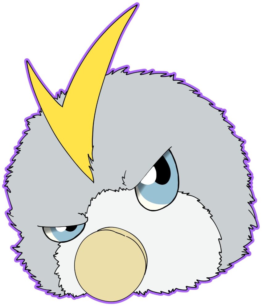 1boy blue_eyes digimon digimon_(creature) highres male_focus meme pacifier pusumon simple_background solo white_background