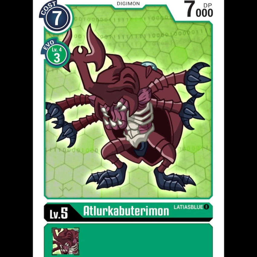 atlurkabuterimon atlurkabuterimon_(red) bug digimon digimon_(creature) digimon_adventure digimon_card_game exoskeleton horns rhinoceros_beetle sharp_teeth teeth