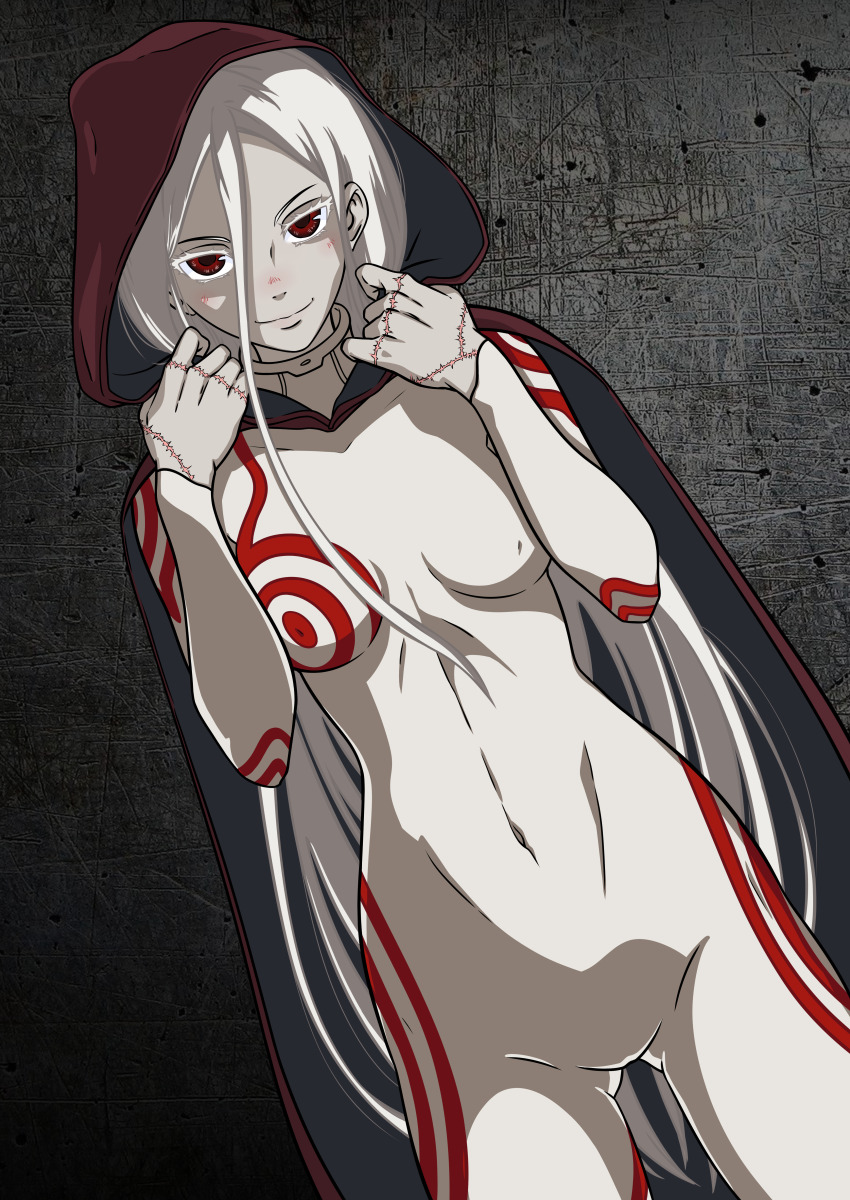 1girl absurdres bodystocking deadman deadman_wonderland highres shiro_(deadman_wonderland) solo